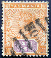 TASMANIA 1892 1/2d Queen Victoria USED Scott76 CV$4 - Gebraucht