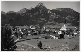 REUTTE → Schöne Dorfansicht Partie Um Die Kirche, Photo-Karte Ca.1940 - Reutte