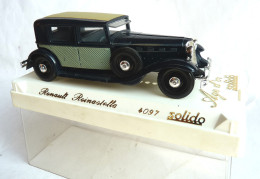 VOITURE - AUTOMOBILE - SOLIDO EN BOITE - RENAULT REINASTELLA 4097 - Solido