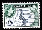 2322x)  Nyasaland 1953 - SG #182  Mm* ( Catalogue £3.00 ) - Nyasaland (1907-1953)