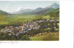 LIEZEN → Vor über 100 Jahren Ein Kleines Dorf, Litho-Karte Ca.1900 - Liezen