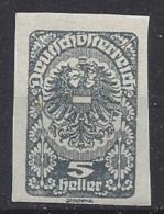 Austria  1919/20  5H  (**) MNH  Mi.276 - Unused Stamps