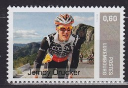 2012 LUXEMBOURG  Jempy Drucker ** MNH Vélo Cycliste Cyclisme Bicycle Cycling Fahrrad Radfahrer Bicicleta Ciclista [BJ99] - Ciclismo