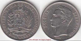 VENEZUELA 2 BOLIVARES 1967 KM#43 - Used - Venezuela