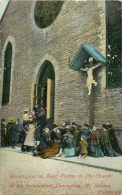CINCINNATI - OHIO - USA - ¨MT. ADAMS WORSHIPING ON GGOD FRIDAY AT THA CURCH - PAQUES - 1904. - Cincinnati