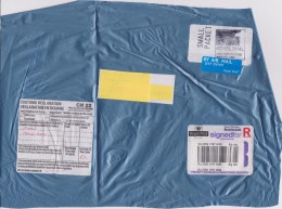 United Kingdom Small Packet - Air Mail - Customs Declaration - Recommandé - Barcode - Abarten & Kuriositäten