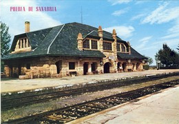 PUEBLA DE SANABRIA, Estación Del Ferrocarril, 2 Scans - Zamora
