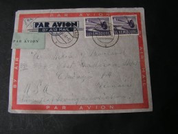 == Luxemburg 1948 Cv. To US - Brieven En Documenten