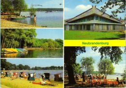 Neubrandenburg - Mehrbildkarte 2  Kulturpark - Neubrandenburg