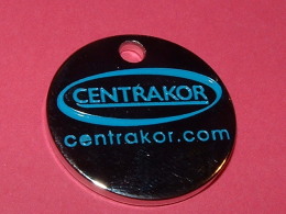 Jeton De Caddies - CENTRAKOR - Trolley Token/Shopping Trolley Chip