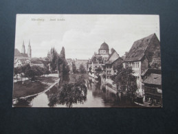 AK 1. WK 1915 Nürnberg. Insel Schütt. - Nürnberg