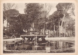 Roma, Villa Borghese Fontana Dei Cavalli Marini - Non Viaggiata - Parchi & Giardini