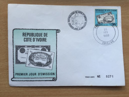 Côte D´Ivoire Ivory Coast Elfenbeinküste 1989 FDC Histoire Des Monnaies Geschichte Des Geldes Money History Mi. 988 - Costa De Marfil (1960-...)