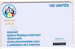 TCHAD REF MV CARDS CHD-20 SC7 120U INTERNET1 - Tchad