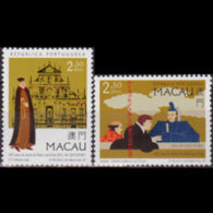 MACAO 1997 - Scott# 878-9 Father Frois Set Of 2 MNH - Autres & Non Classés