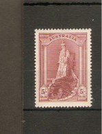 AUSTRALIA 1938 5s SG 176 VERY LIGHTLY MOUNTED MINT Cat £28 - Mint Stamps