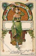 Jugendstil Künstler-Karte I-II Art Nouveau - Ohne Zuordnung