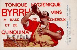 Collection BYRRH Tonique Hygienique Werbe AK I-II - Non Classés