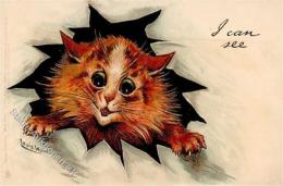 Wain, Louis Katze  Künstlerkarte I-II Chat - Ohne Zuordnung