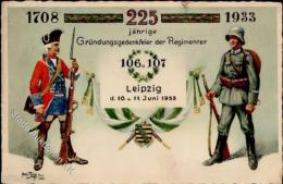 Thiele, Arthur Regiment 106 Und 107 Künstlerkarte I-II - Thiele, Arthur