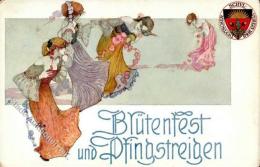 Schulverein Blütenfest Und Pfingstreigen Künstlerkarte 1914 I-II - Zonder Classificatie