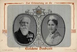 Seide Gewebt Grossherzog Friedrich Und Luise I-II Soie - Unclassified