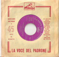 Sergio Bruni  Grazie, Ammore Mio - Penziero D'Ammore 1962 7" NM7NM - Other - Italian Music