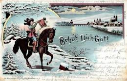 BEHÜT DICH GOTT - WINTERLITHO 1903, I-II - Ohne Zuordnung