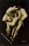 Metamorphose Satyr Foto AK I-II Surrealisme - Unclassified