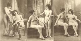 Erotik 3'er Set Ansichtskarten I-II Erotisme - Unclassified