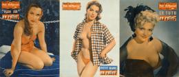 Erotik Lot Mit 6 Zeitschriften U. A. Mit 3 D Bildern Und Brille I-II Erotisme - Ohne Zuordnung