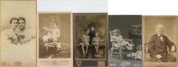 Kabinettfoto Lot Mit 25 Stück (2 Davon CDV) Budapest I-II - Ohne Zuordnung