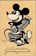 Walt Disney Micky Maus 1934 Künstlerkarte I-II - Unclassified