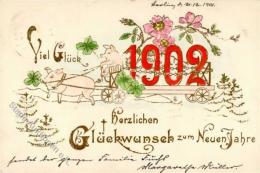 Jahreszahl 1902 Prägedruck I-II - Unclassified