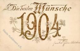 Jahreszahl 1904 Prägedruck I-II - Unclassified