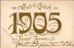 Jahreszahl 1905 Prägedruck I-II - Ohne Zuordnung