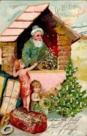 Weihnachtsmann Prägedruck 1904 I-II Pere Noel - Non Classés