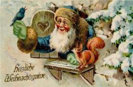 Weihnachtsmann Tiere Künstlerkarte 1905 I-II Pere Noel - Zonder Classificatie