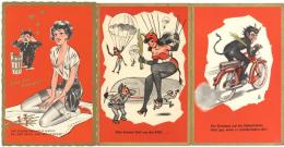 Krampus Humor Lot Mit 7 Ansichtskarten I-II - Unclassified