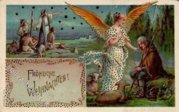 Engel Weihnachten Prägedruck 1907 I-II Noel Ange - Ohne Zuordnung