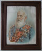 Adel Bayern Prinzregent Luitpold Karl Joseph Wilhelm Bild Gerahmt Ca. 53 X 63 Cm I-II - Ohne Zuordnung