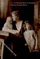 Adel Rumänien Prinzessin Maria, Iieana Und Mircea Foto AK 1915 I-II - Non Classificati