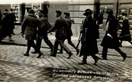 Politik München (8000) Revolution 1919 Bewaffnete Bürger Und Arbeiter Foto AK I-II - Andere & Zonder Classificatie