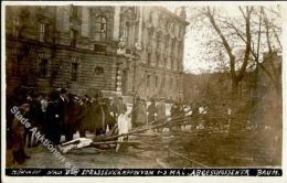 Politik München (8000) Revolution 1919 Nach Den Straßenkämpfen Foto AK I-II - Sonstige & Ohne Zuordnung