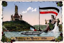 RHEINBEFREIUNG 1930 - DEUTSCHLAND-DEUTSCHLAND über ALLES",I" - Sonstige & Ohne Zuordnung