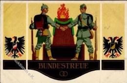 WK I Bundestreue Soldat Pickelhaube Künstlerkarte 1914 I-II - Ohne Zuordnung