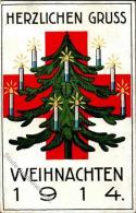 WK I Weihnachten Rotes Kreuz Künstlerkarte I-II Noel - Unclassified