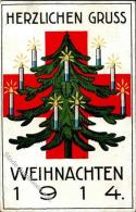 WK I Weihnachten Rotes Kreuz Künstlerkarte I-II Noel - Zonder Classificatie