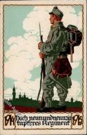 Regiment Sign. Schickl, Ed. Regt. Nr. 99   Künstlerkarte 1916 I-II - Régiments