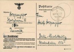 FELDPOST - WEHRMACHTMANÖVER 1937 I - Unclassified